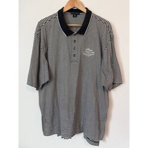 DISNEY NIKE GOLF Vintage Disney Oldsmobile Golf Classic Striped Polo